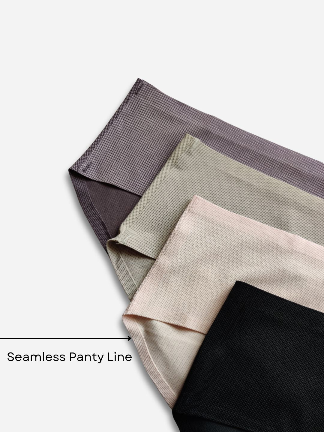 Seamless Panties For Women and Young Girls, Pack Of - 4