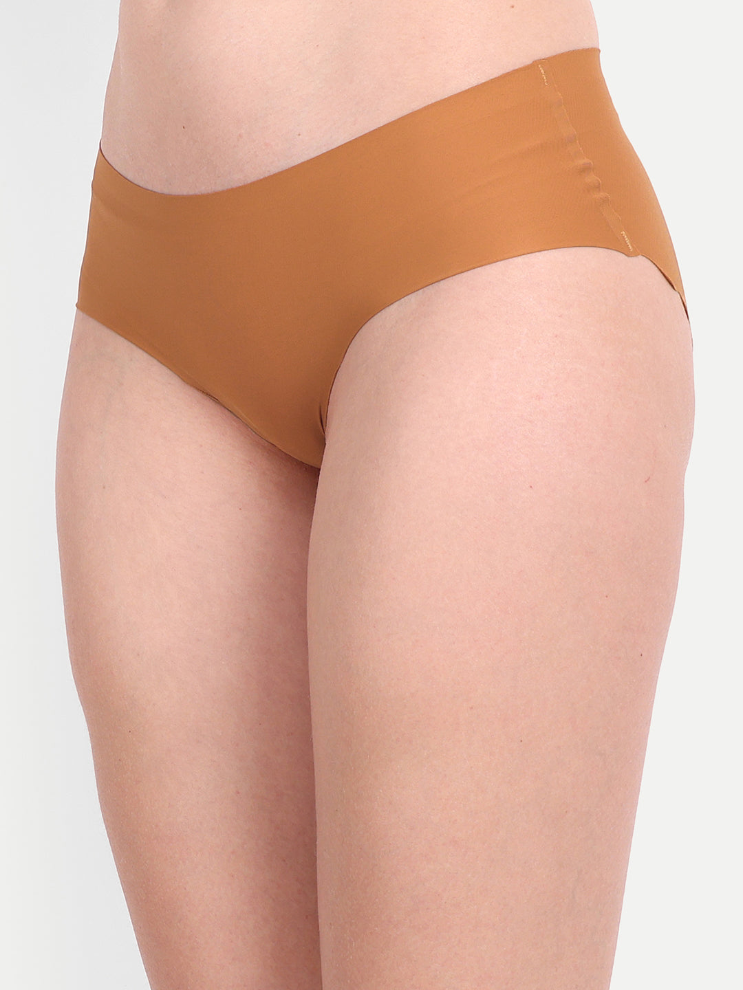 Seamless Panties Under Side Safety Period Pads, Orange