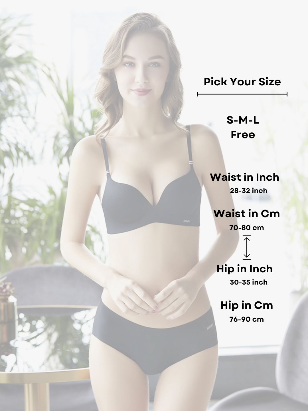 Seamless Panties For Women and Young Girls, Pack Of - 4