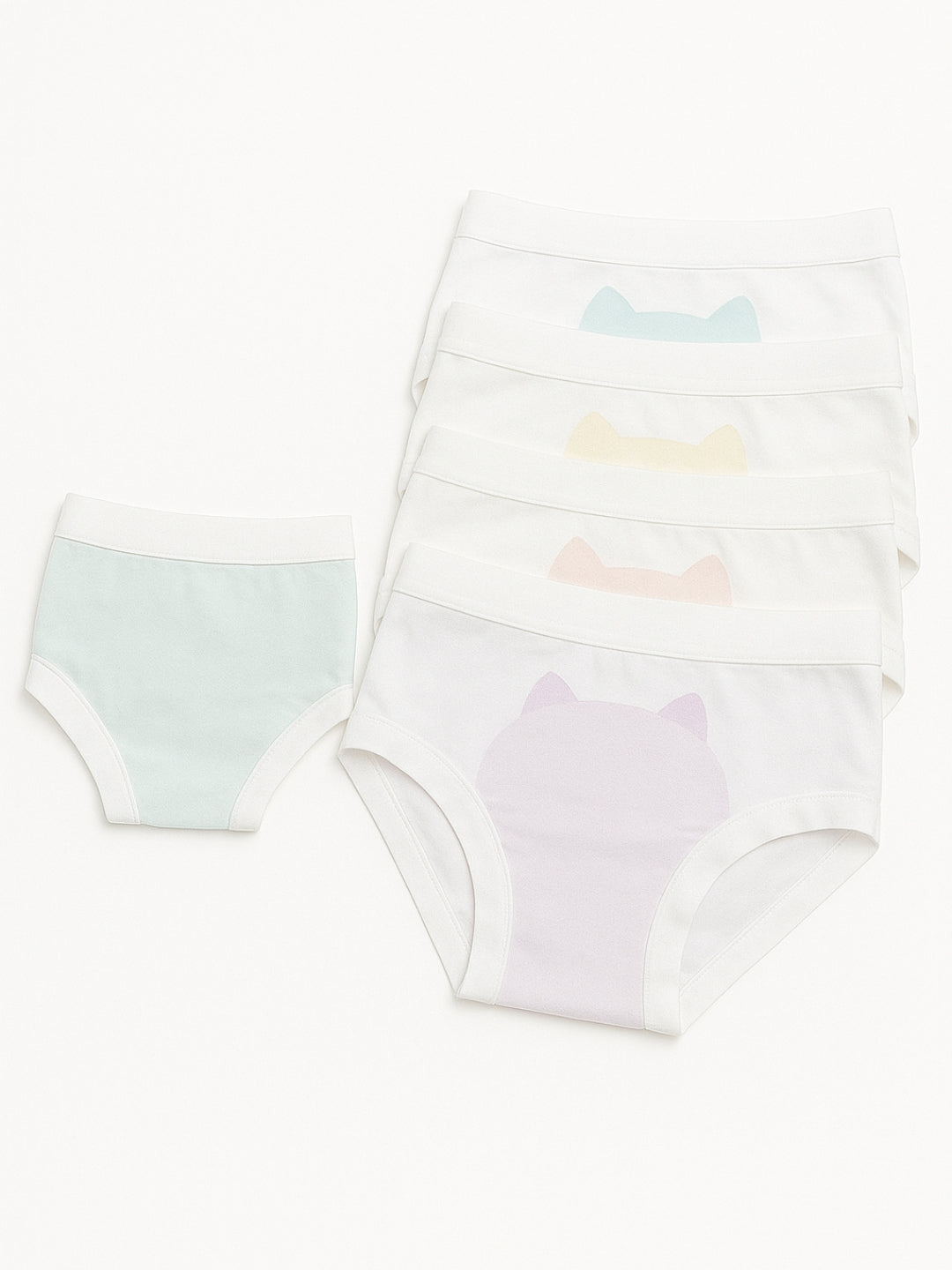 No Show Seamless Hipster Panties for Womens, Combo Pack - 5 Pcs, Multicolor