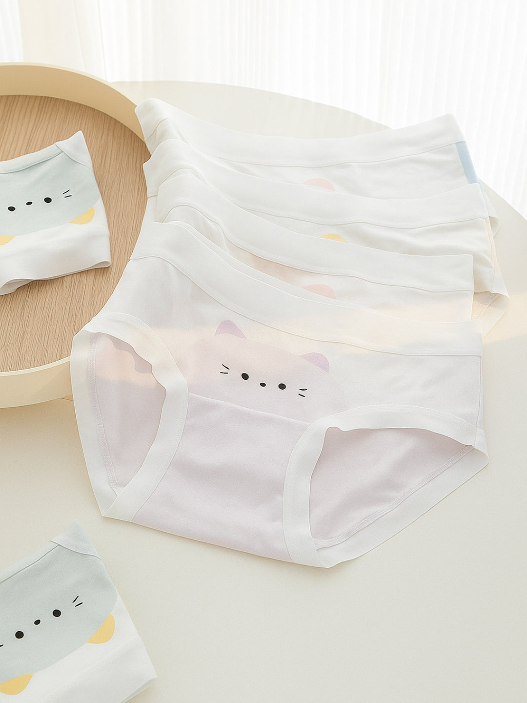 No Show Seamless Hipster Panties for Womens, Combo Pack - 5 Pcs, Multicolor