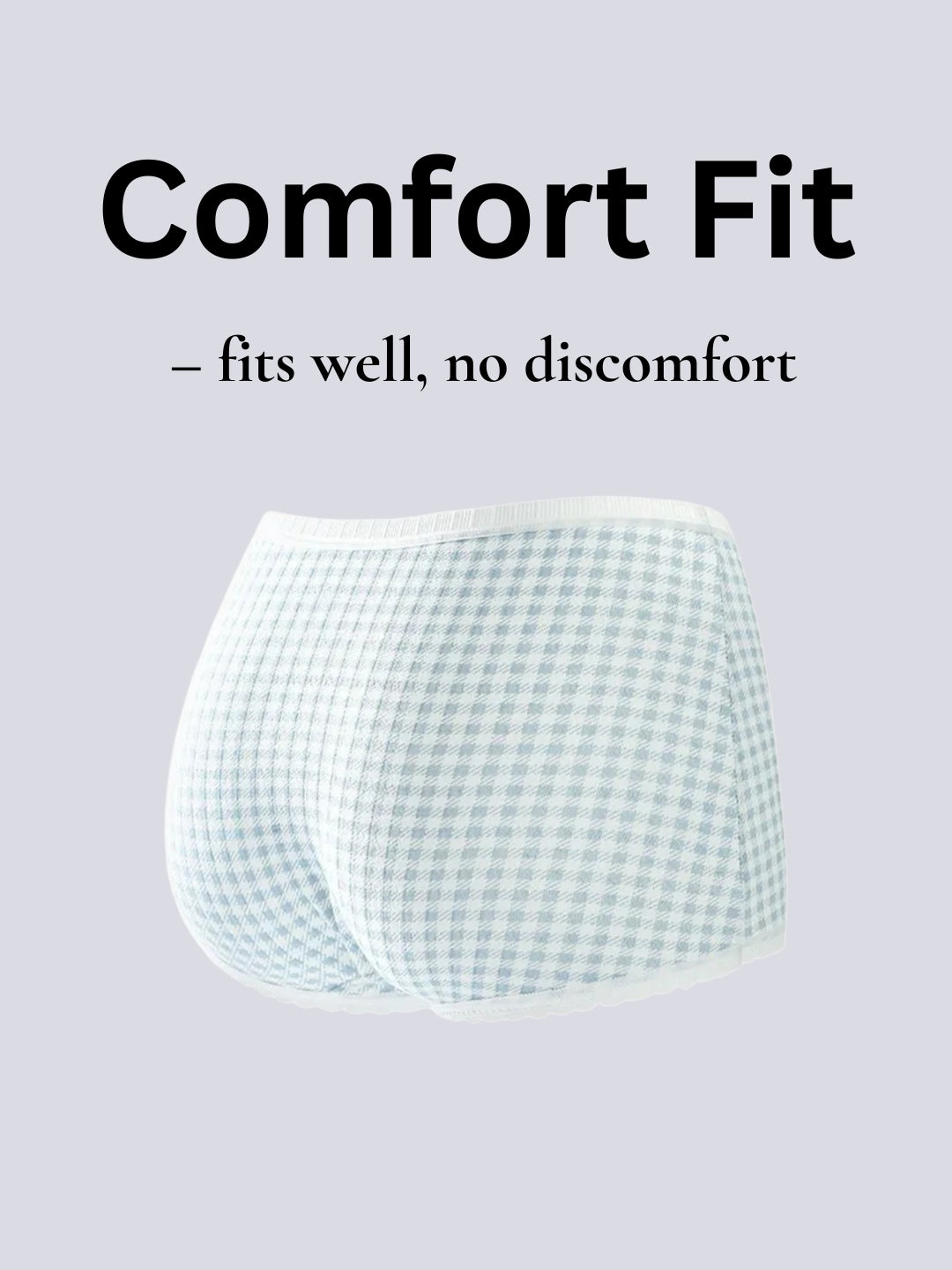 Tom & Gee Womens Cotton Boyshort Panty Full Coverage High Waist Soft Stretchable, Pack of 3