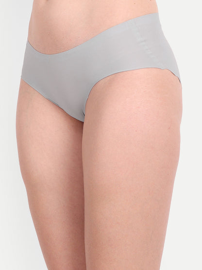 Seamless Panties Under Side Safety Period Pads, Gray