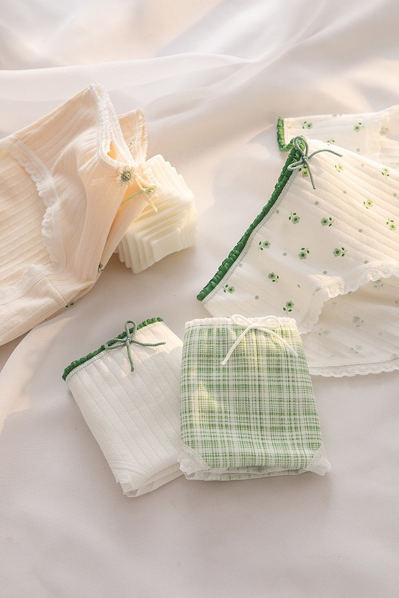 Women’s Cotton Mid-Rise Printed Hipster Panties, Pack Of 5, Multicolor